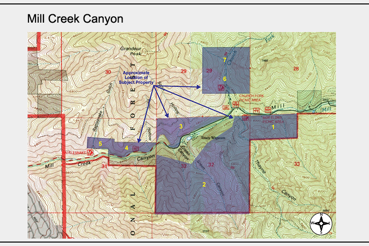 $3.2 Million Land Transfer in Mill Creek Canyon